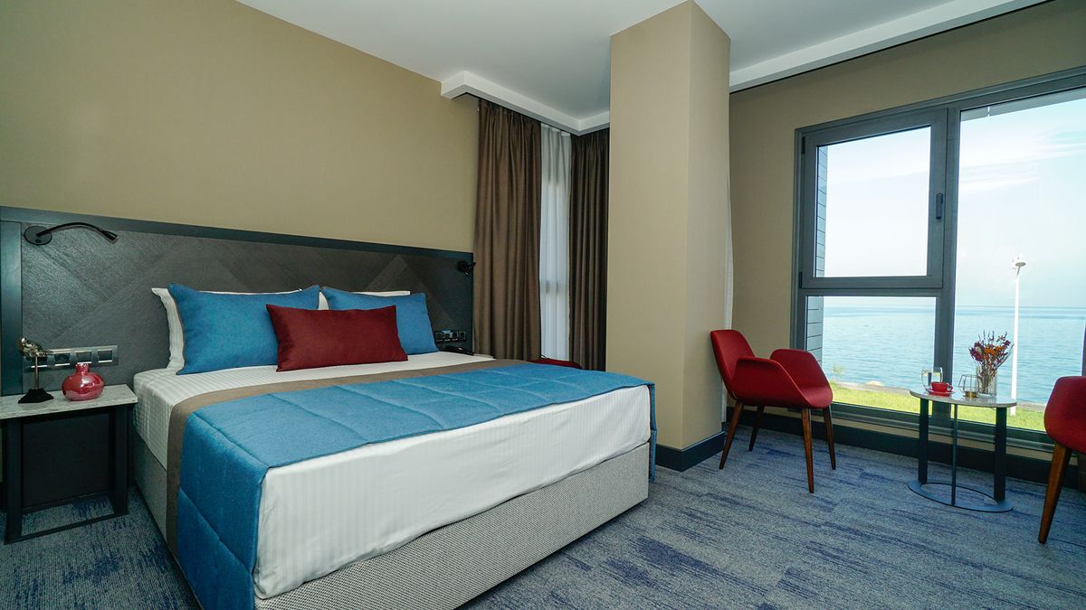 Aegean Room — kesintisiz deniz manzaralı oda